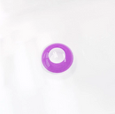 Lentes de contacto de color morado con diseño de bloque violeta para cosplay